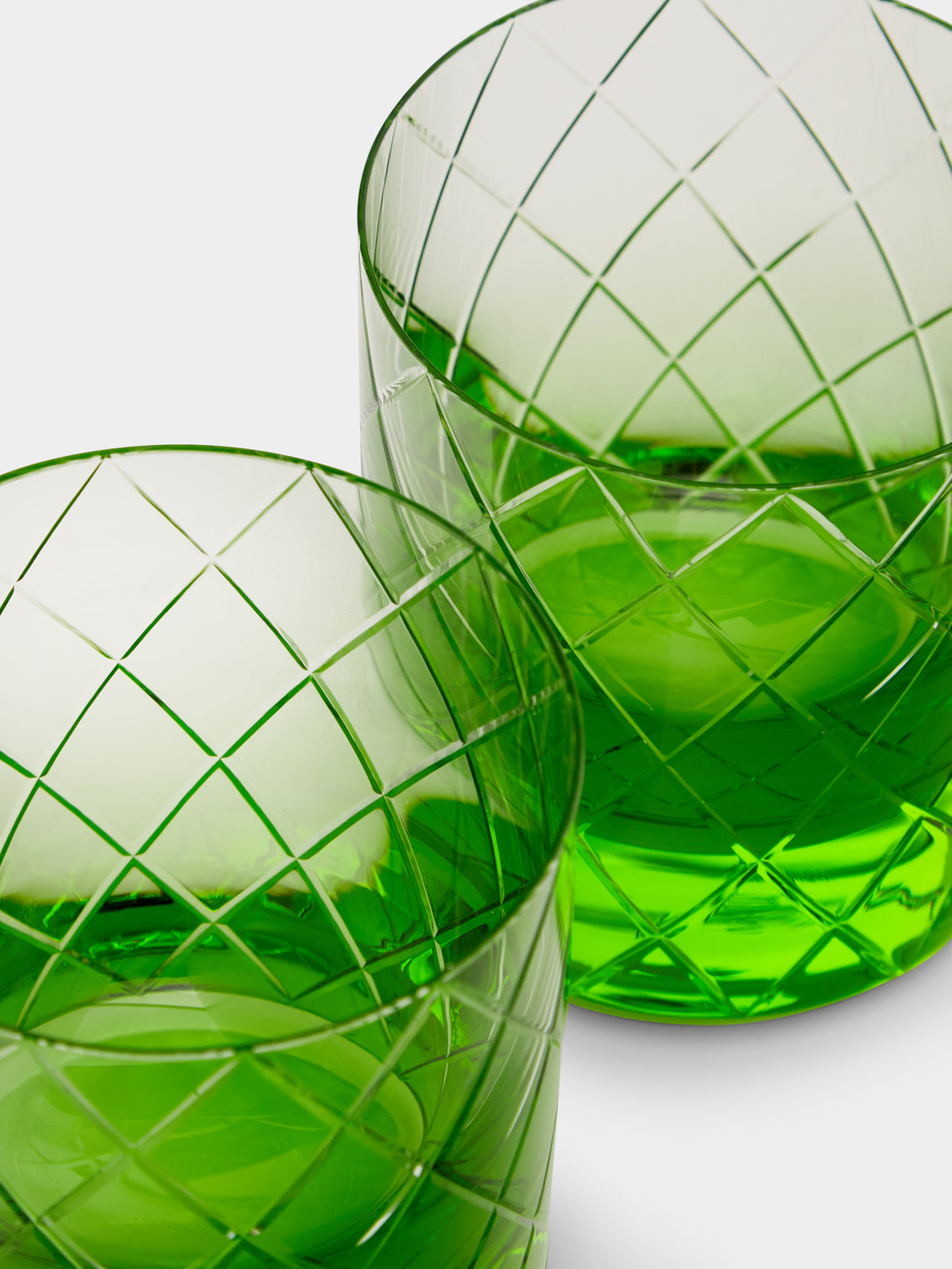 Moser - Bon Bon Hand-Blown Crystal Whiskey Glasses (Set of 2) -  - ABASK