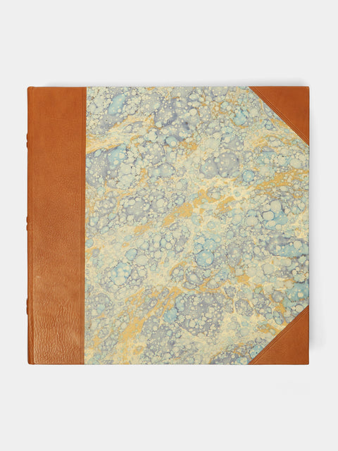Giannini Firenze - Hand-Marbled Leather Bound Large Photo Album -  - ABASK - 