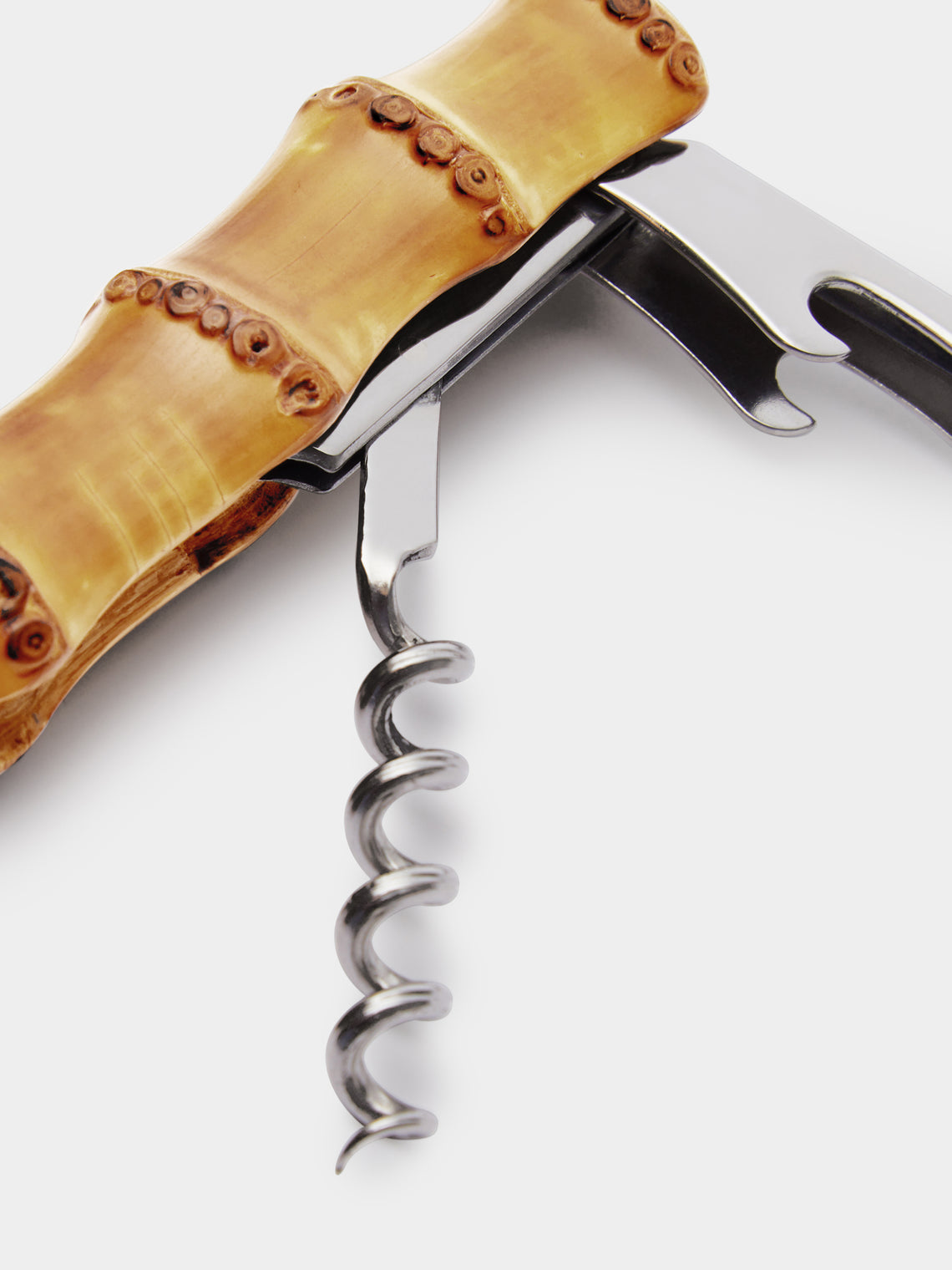Lorenzi Milano - Bamboo Butler's Friend Corkscrew -  - ABASK