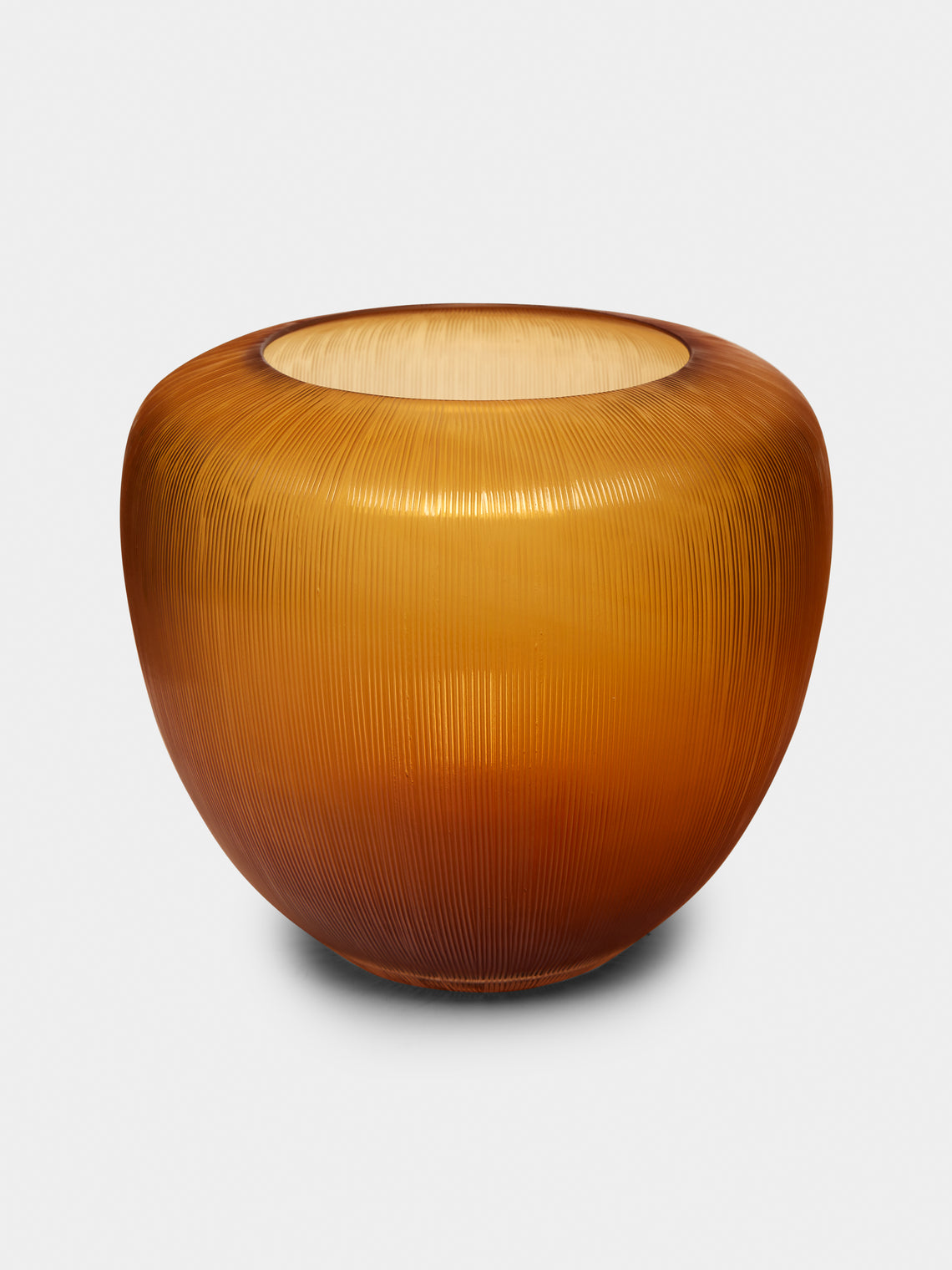 Micheluzzi Glass - Goccia Miele Hand-Blown Murano Glass Vase -  - ABASK - 