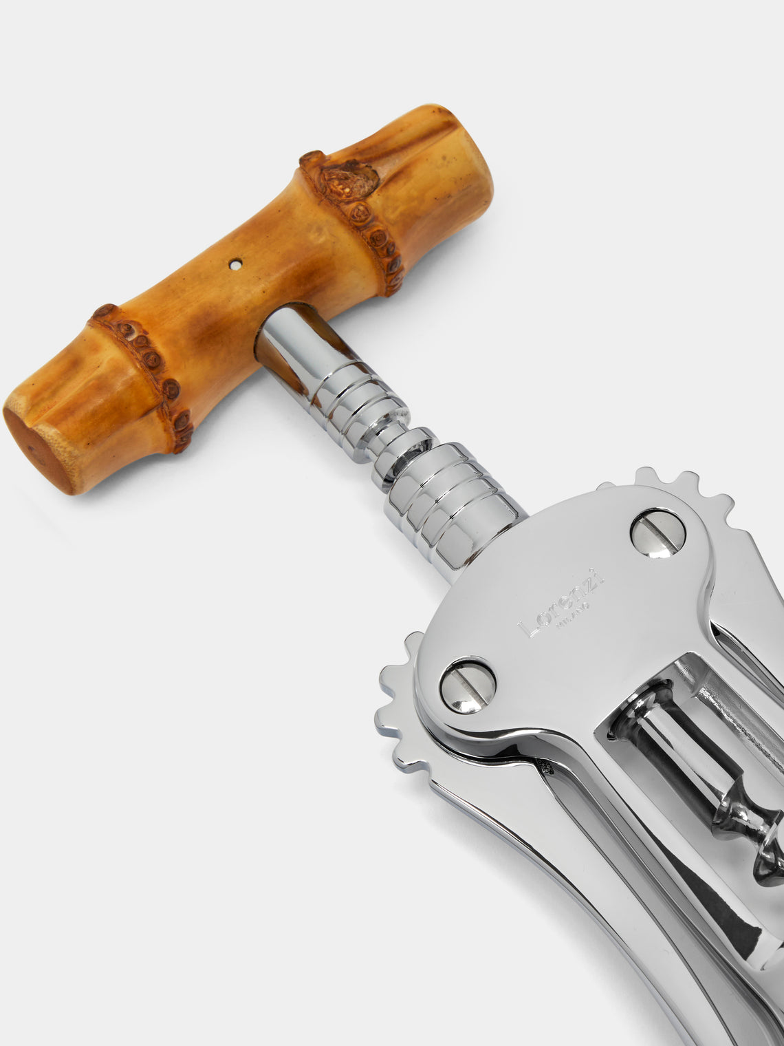Lorenzi Milano - Bamboo Double-Layer Corkscrew -  - ABASK