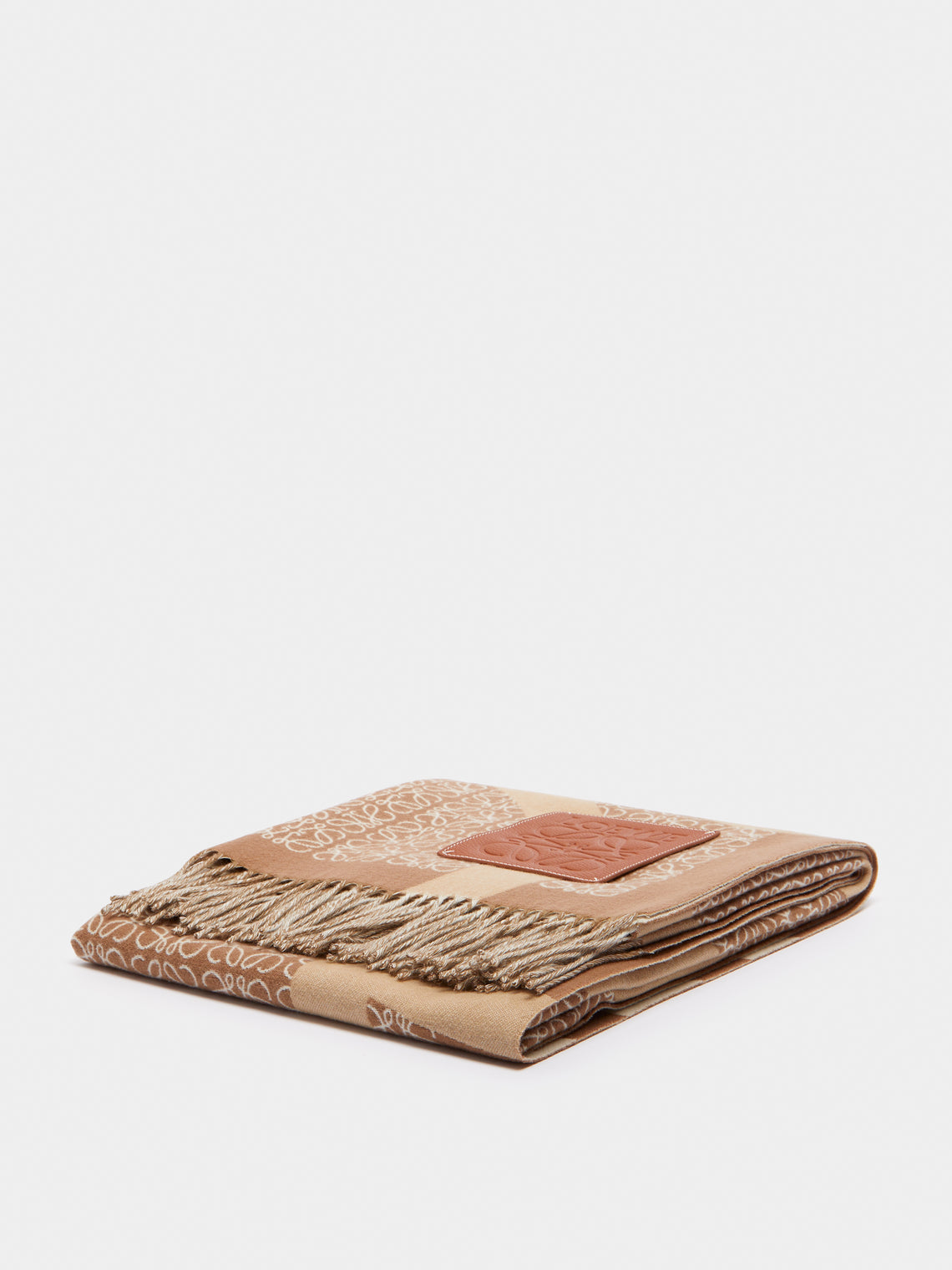 Loewe Home - Anagram Wool Blanket -  - ABASK