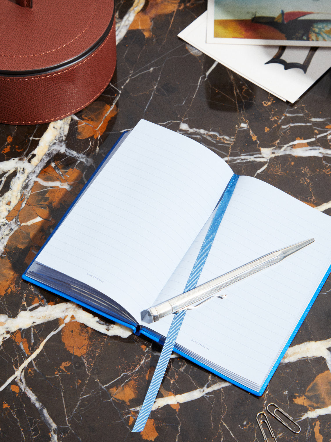 Smythson - Panama Leather Notebook -  - ABASK