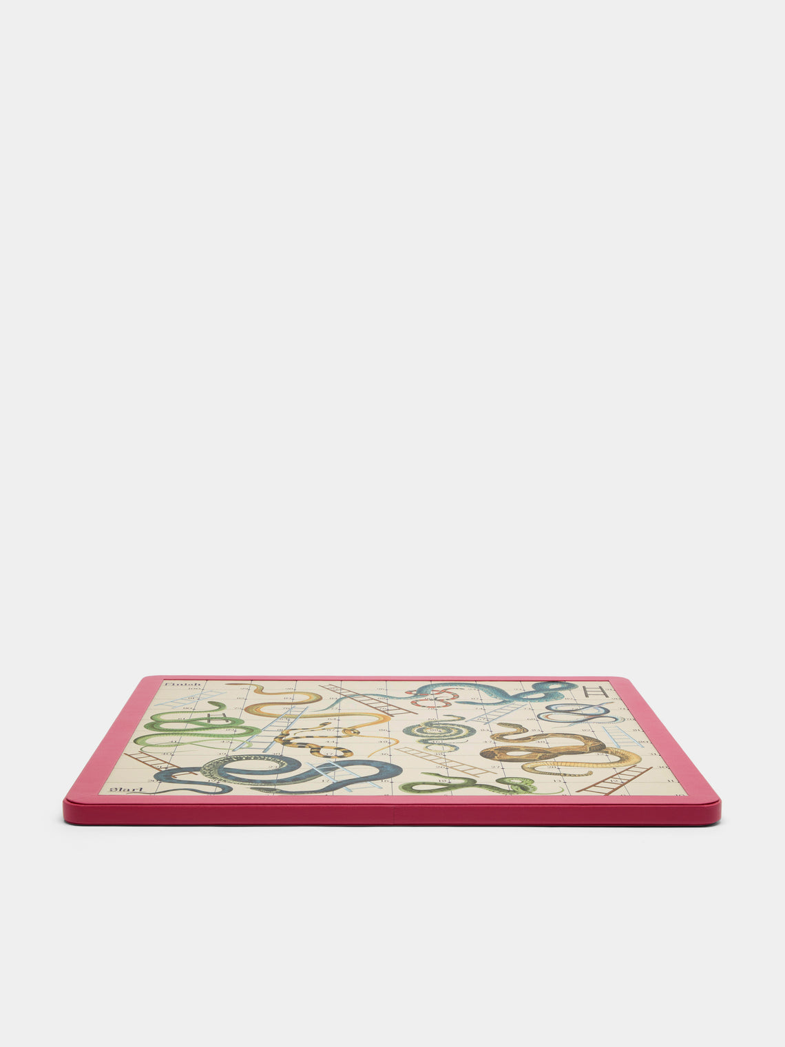 William & Son - Leather Snakes & Ladders and Ludo Games Compendium -  - ABASK