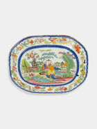 Antique and Vintage - 1820s Mogul Masons Ironstone Platter (Set of 2) -  - ABASK - 