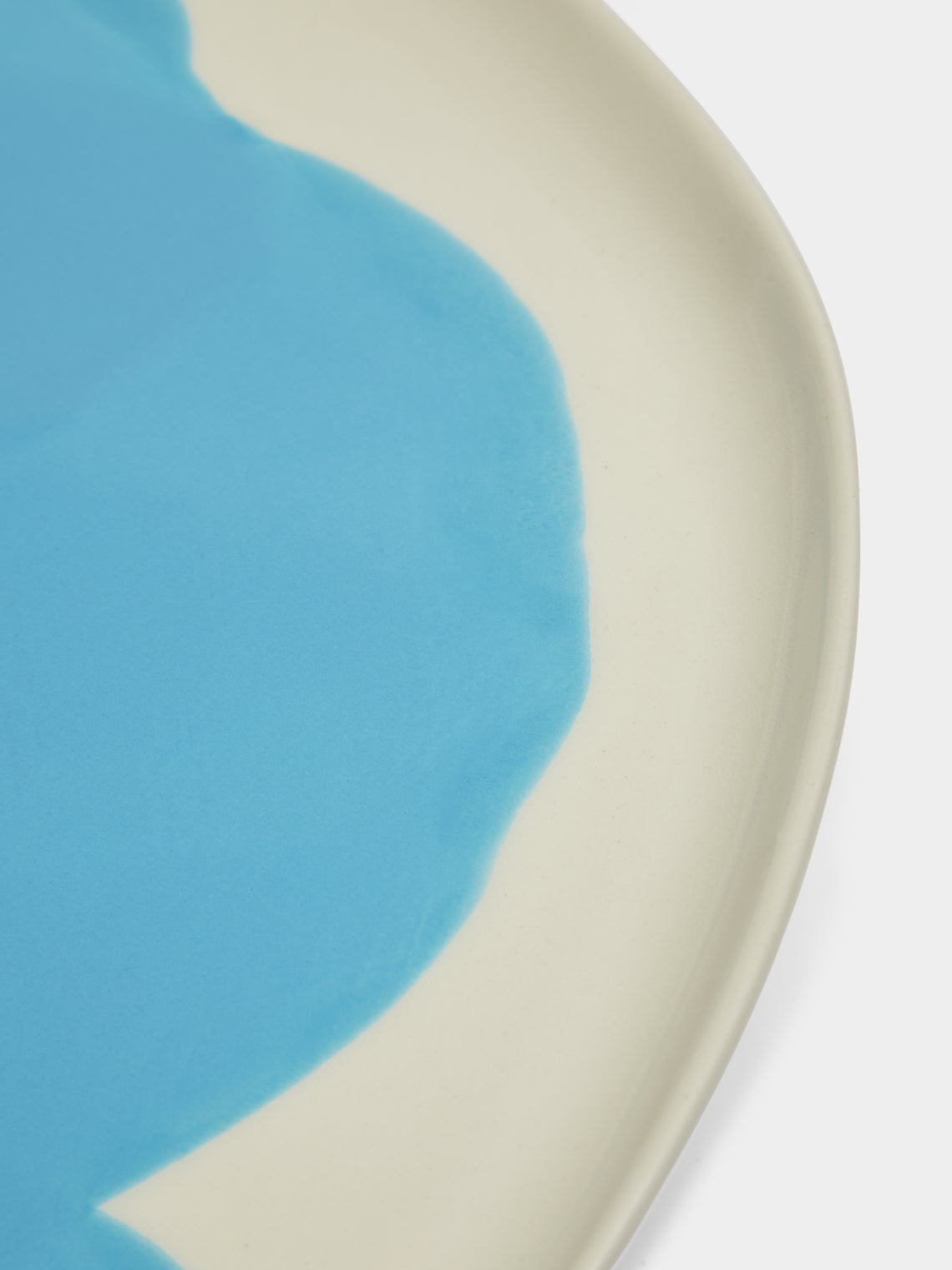 Pottery & Poetry - Hand-Glazed Porcelain Dinner Plates (Set of 4) -  - ABASK