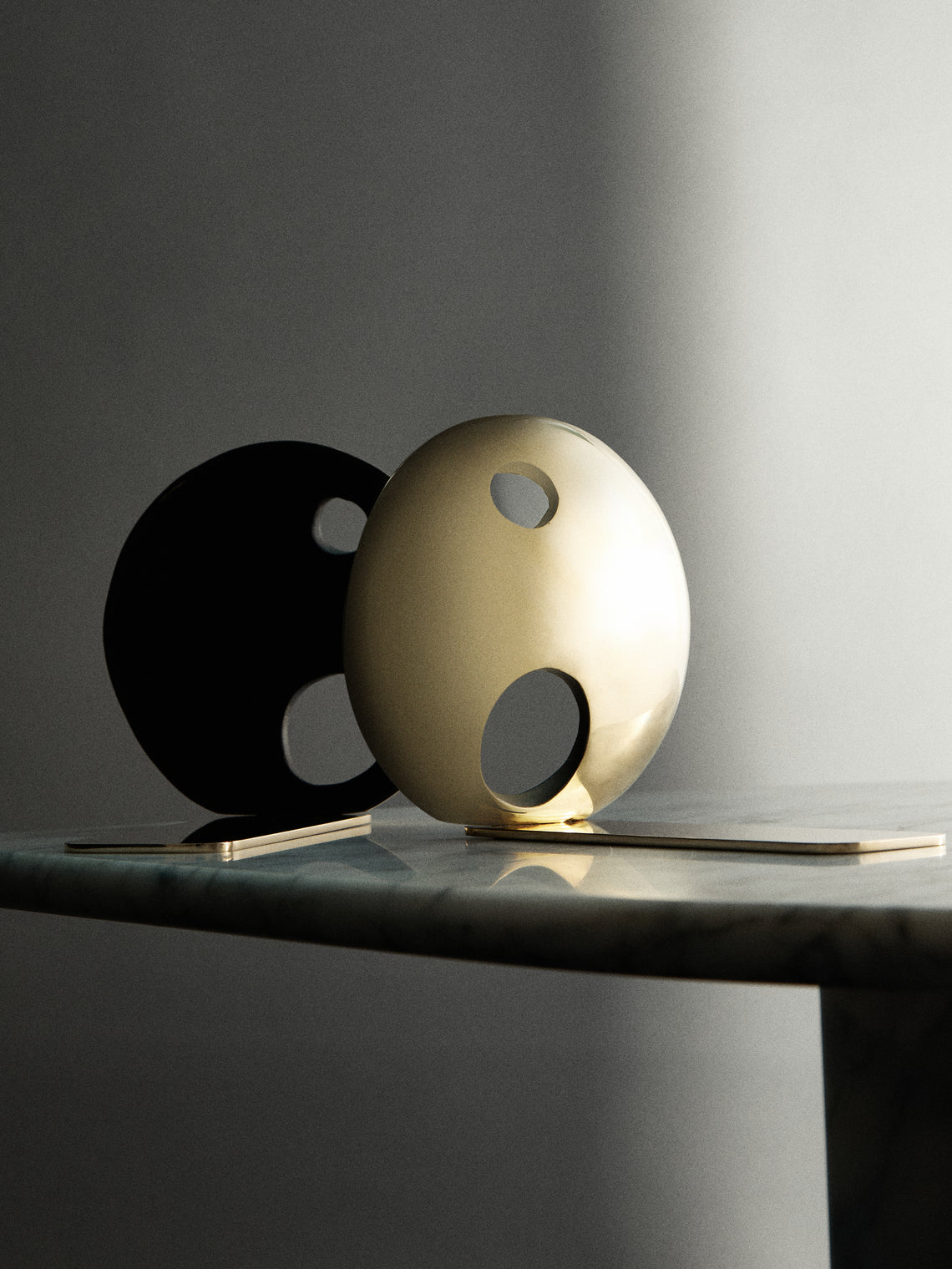 Carl Auböck - Melies Brass Bookends -  - ABASK
