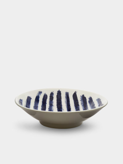 1882 Ltd. - Indigo Rain Ceramic Serving Bowl -  - ABASK - 