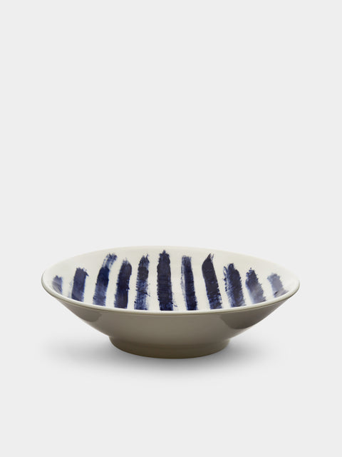 1882 Ltd. - Indigo Rain Ceramic Serving Bowl -  - ABASK - 