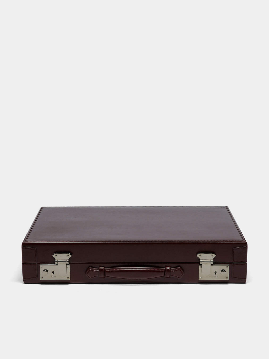 Asprey - Hanover Medium Travel Backgammon Board - Burgundy - ABASK