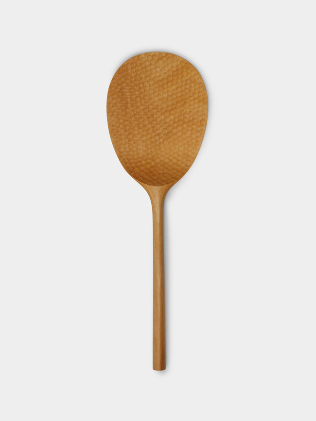 Jaejin Choi - Hand-Etched Birch Rice Paddle -  - ABASK - 