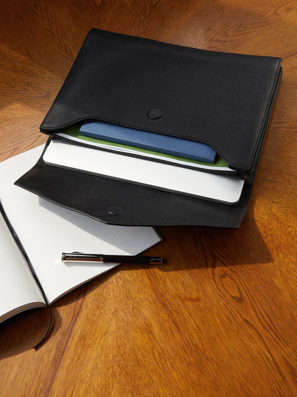 Métier - Leather Double Document Folio -  - ABASK