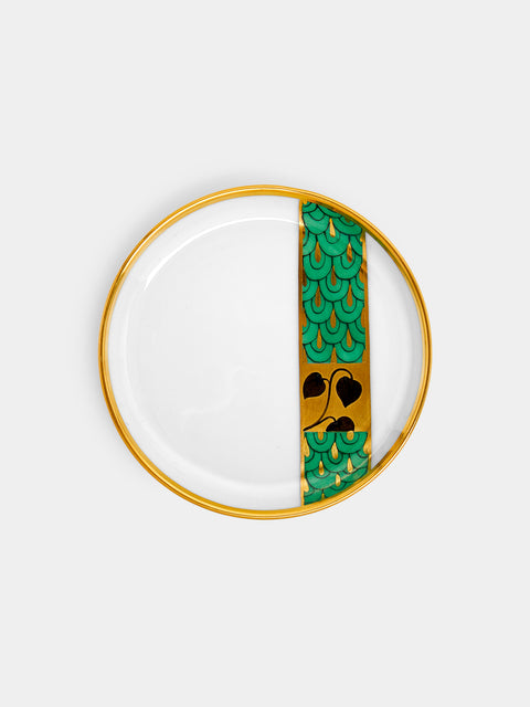 Augarten - Secession Hand-Painted Porcelain Saucer - ABASK