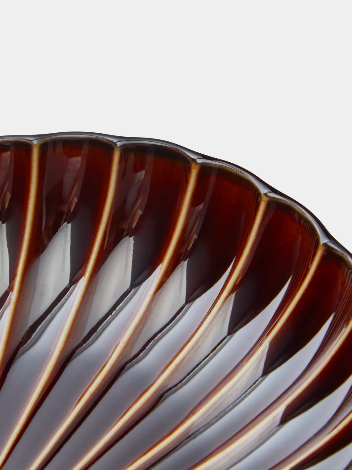 Kaneko Kohyo - Giyaman Urushi Ceramic Oval Platter -  - ABASK