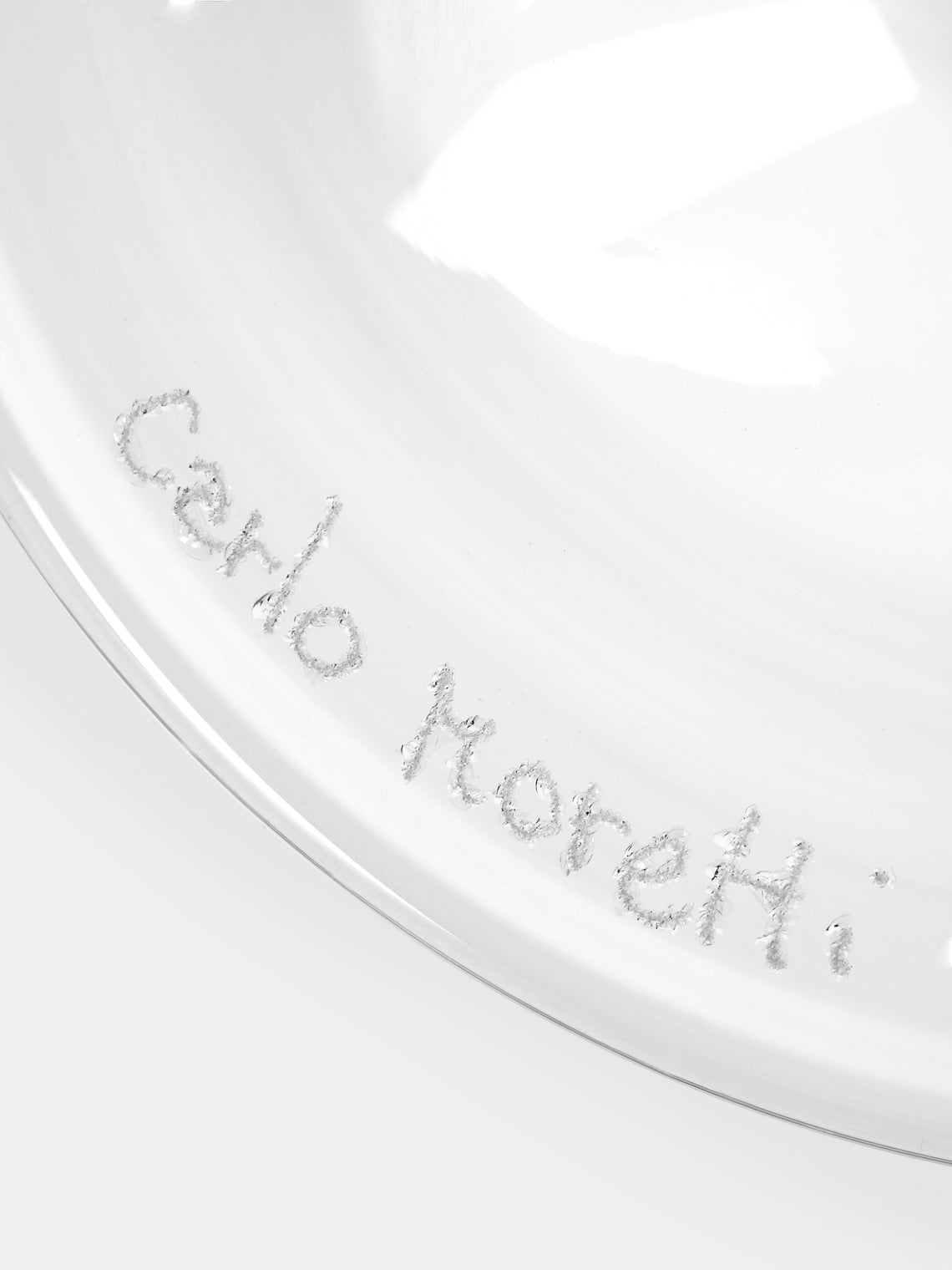 Carlo Moretti - Ovale Hand-Blown Murano Wine Glass -  - ABASK