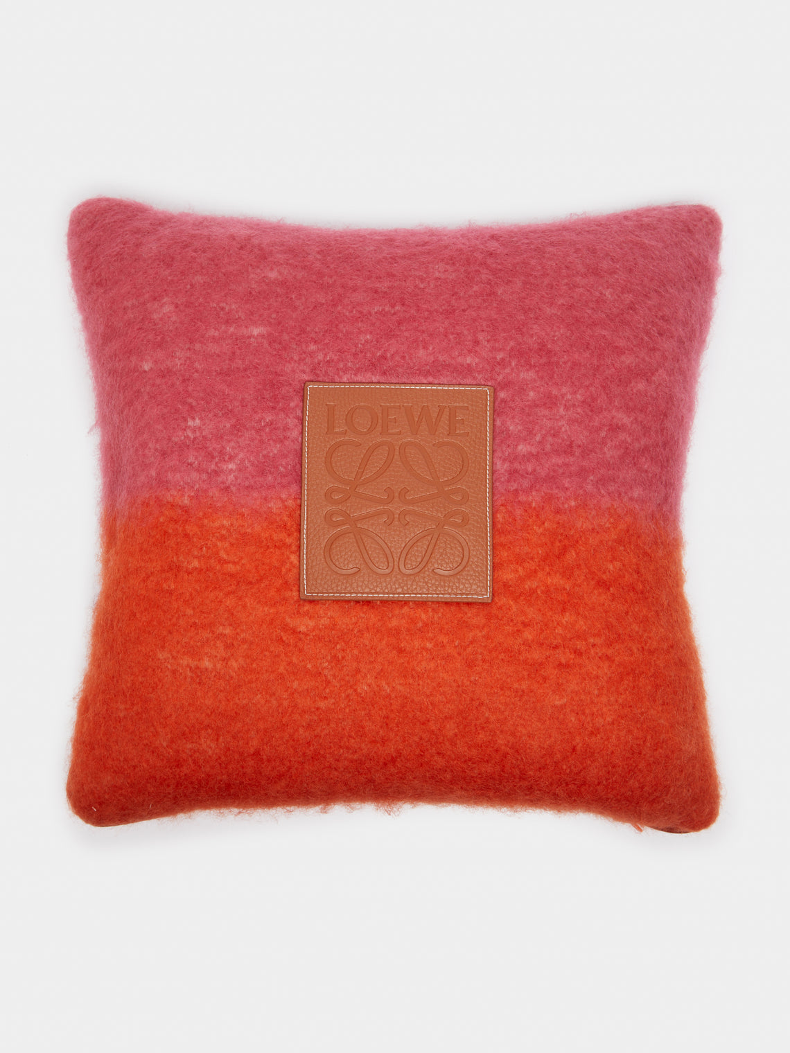 Loewe Home - Mohair Striped Cushion -  - ABASK - 