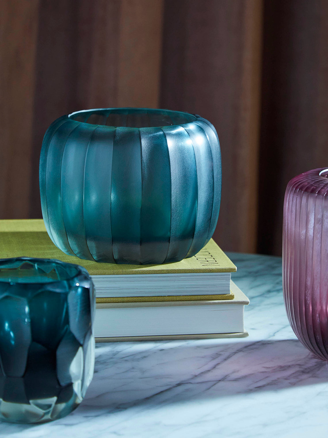 Micheluzzi Glass - Pozzo Oceano Hand-Blown Murano Glass Vase -  - ABASK