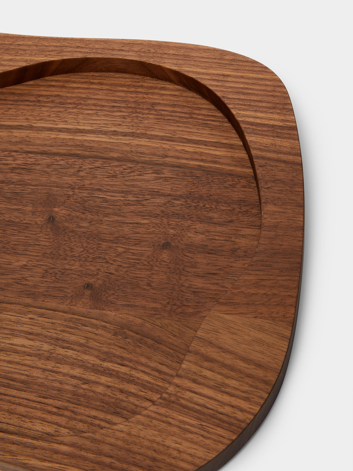 Yali Glass - Moribana Walnut Medium Tray -  - ABASK