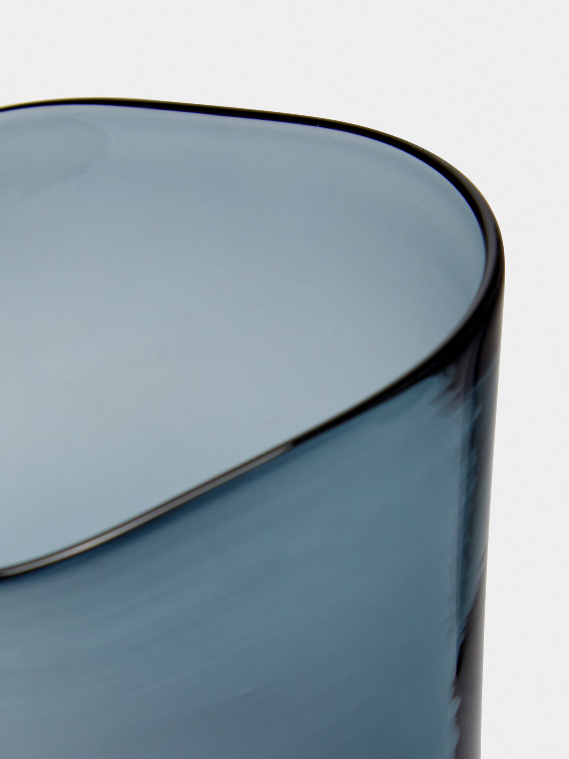 Micheluzzi Glass - Mosso Oceano Hand-Blown Murano Glass Tumbler -  - ABASK