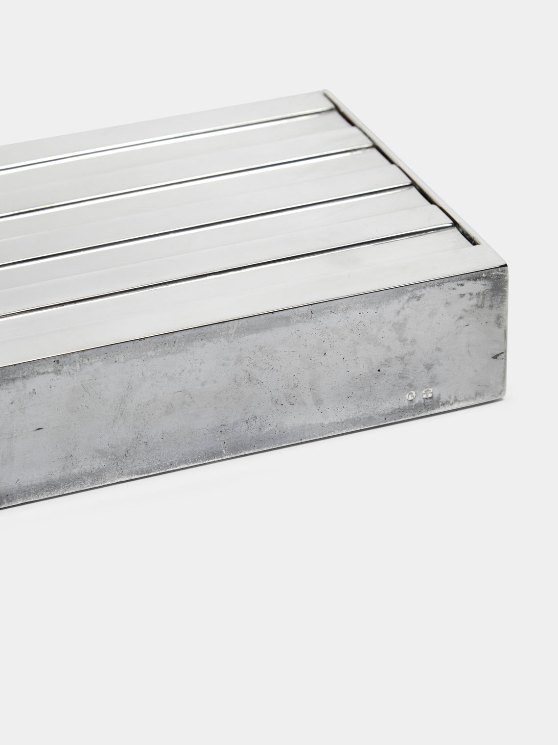 Antique and Vintage - Mid-Century Silver-Plated Cigar Box -  - ABASK
