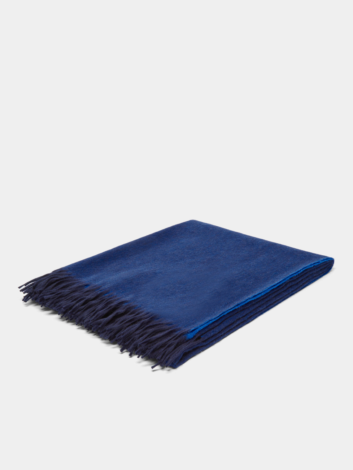 Begg x Co - Arran Cashmere Reversible Blanket -  - ABASK