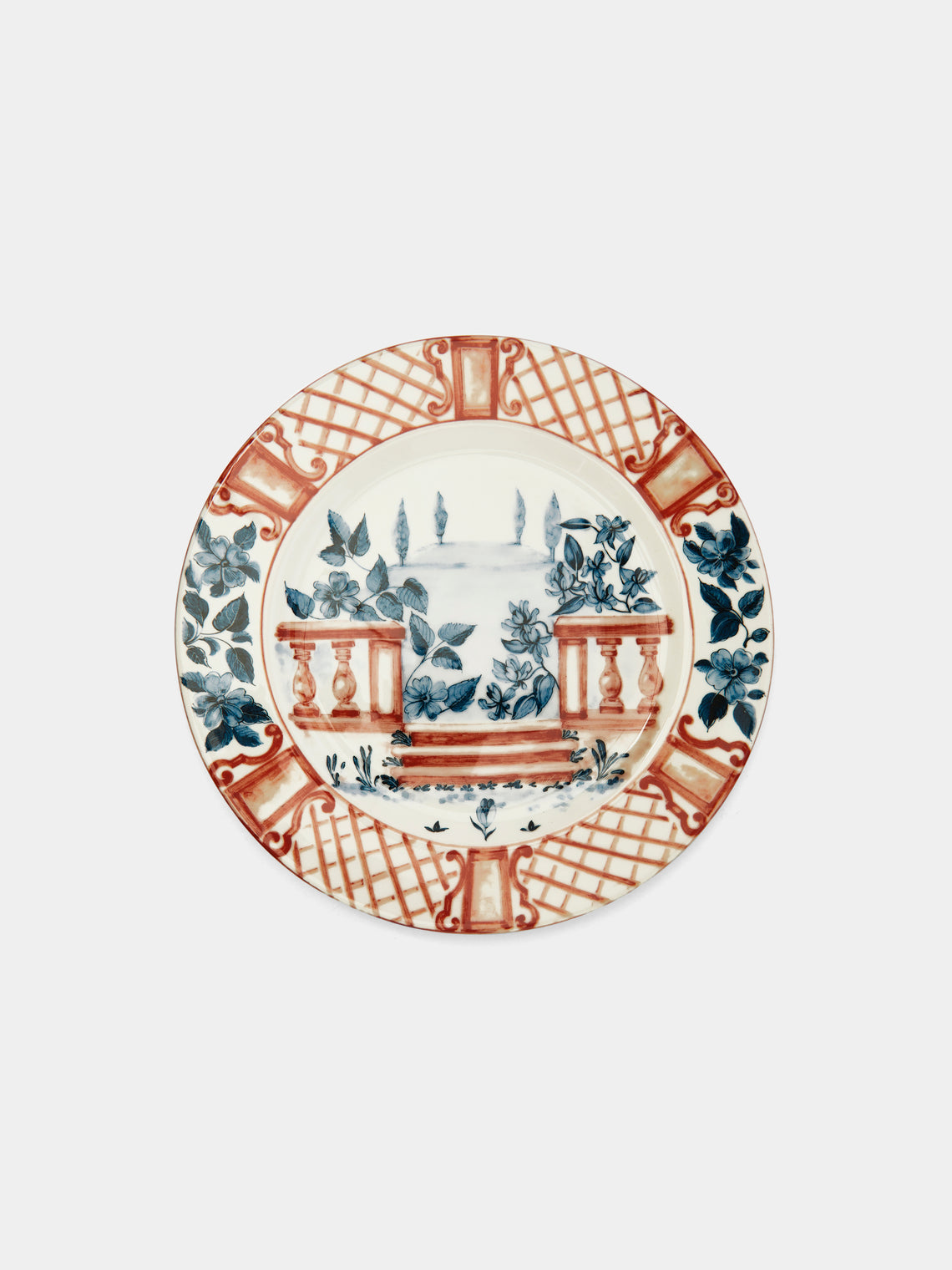 Laboratorio Paravicini - Italian Views Ceramic Dessert Plates (Set of 6) -  - ABASK