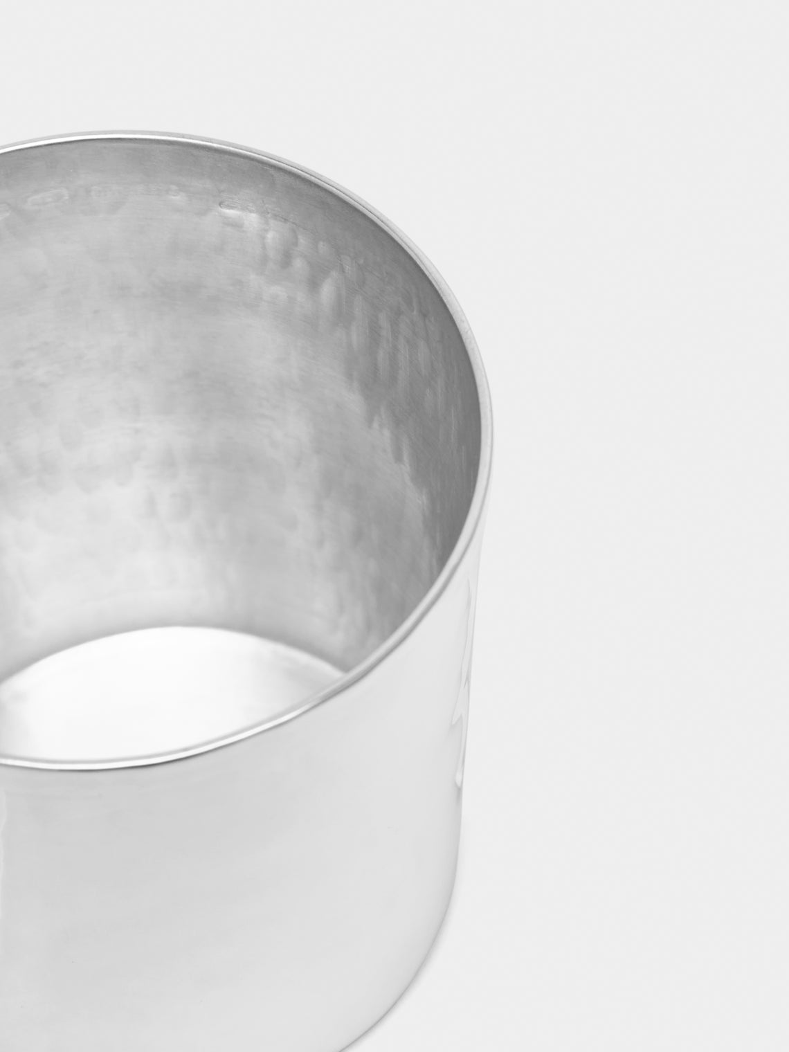 Brandimarte - Hammered Sterling Silver Liqueur Glass -  - ABASK