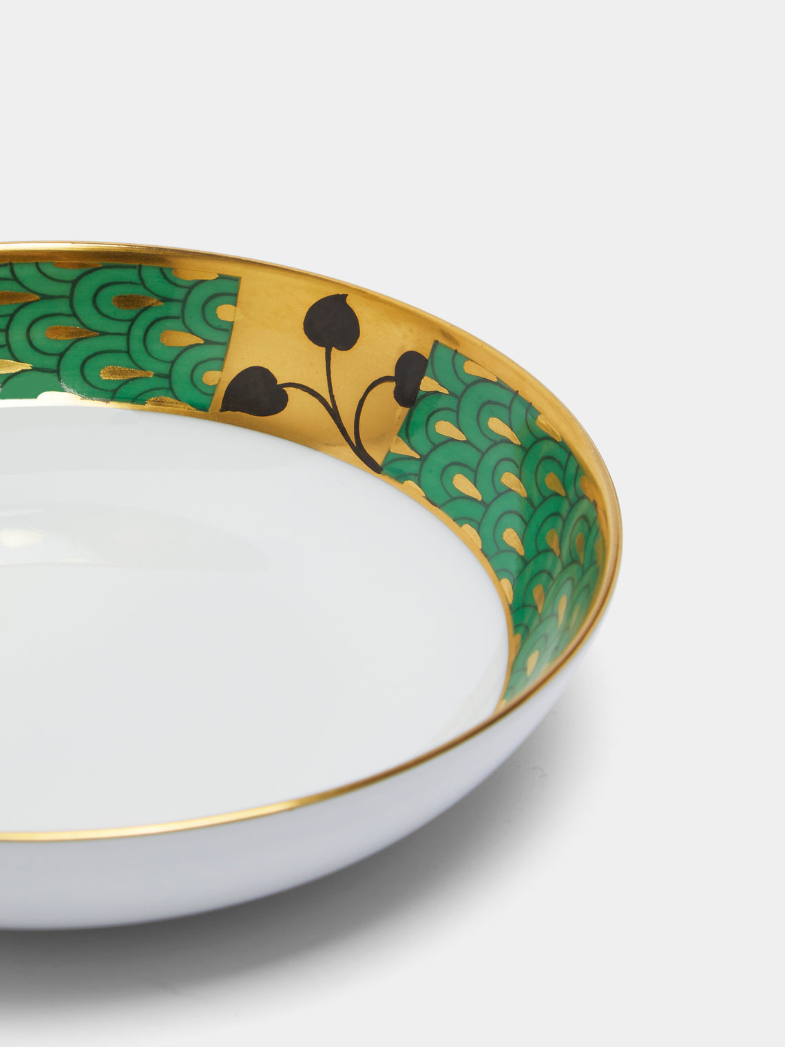 Augarten - Secession Hand-Painted Porcelain Small Dish - ABASK