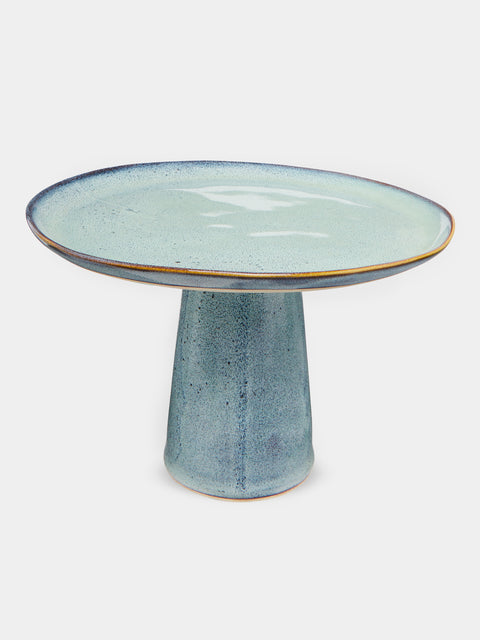 Mervyn Gers Ceramics - Hand-Glazed Ceramic Tall Cake Stand -  - ABASK - 