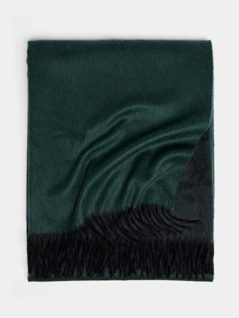 Begg x Co - Arran Cashmere Reversible Blanket -  - ABASK - 