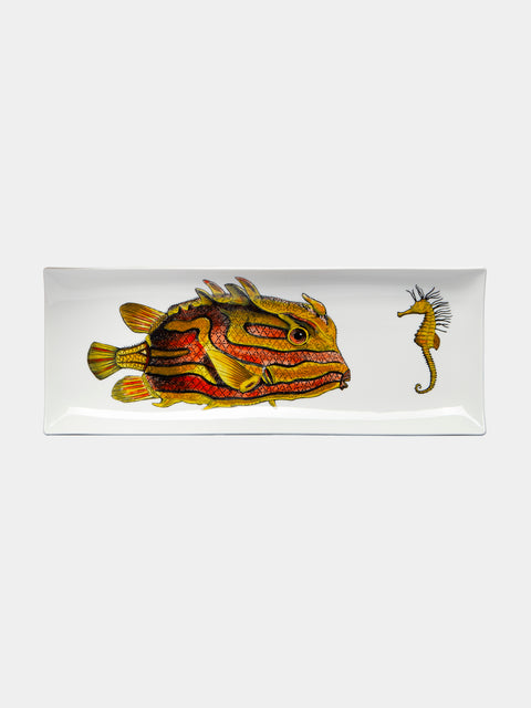 Fornasetti - Incontro Porcelain Tray -  - ABASK - 