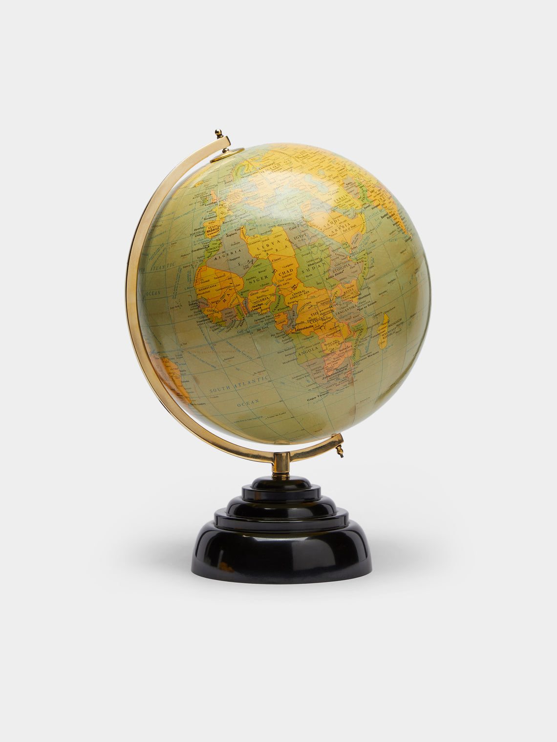 Antique and Vintage - 1950s Bakelite Terrestrial Globe - Multiple - ABASK - 