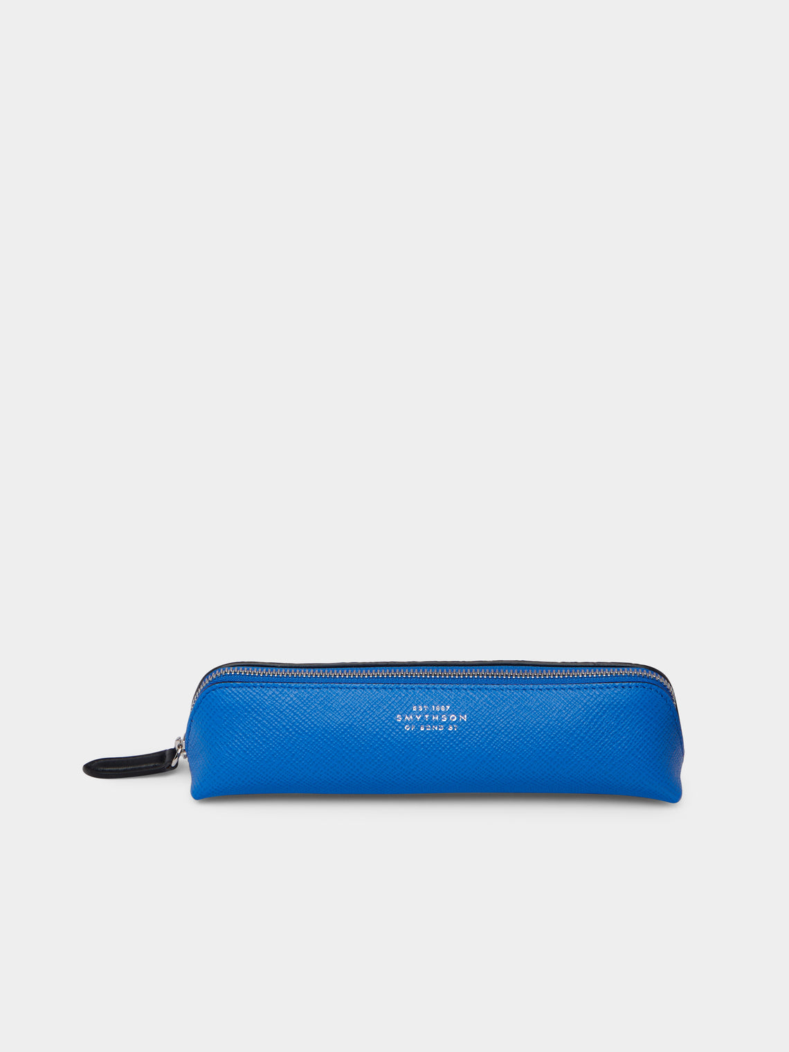 Smythson - Panama Leather Pencil Case - Blue - ABASK - 