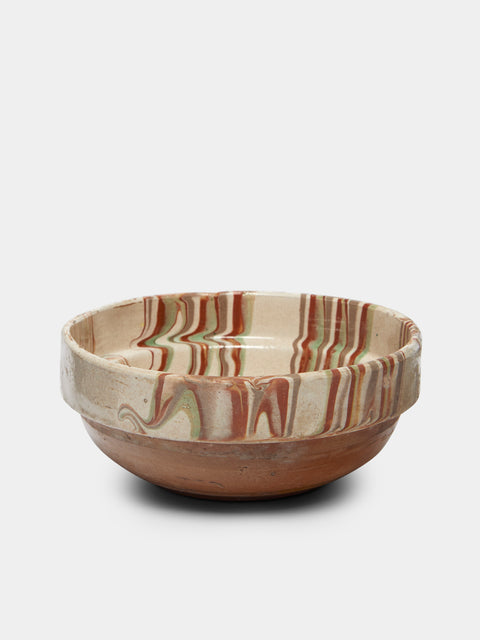 Antique and Vintage - 1950-1970 Romanian Bowl - White - ABASK - 