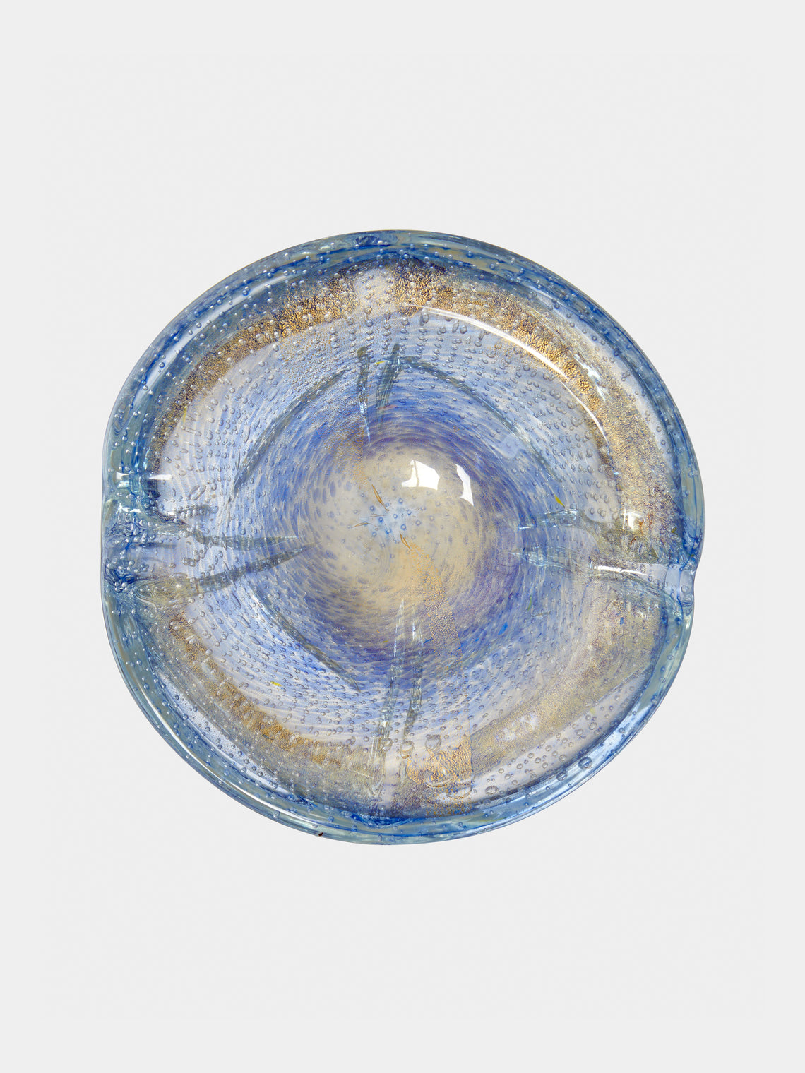 Antique and Vintage - 1950s Bullicante Murano Glass Ashtray (Set of 3) -  - ABASK