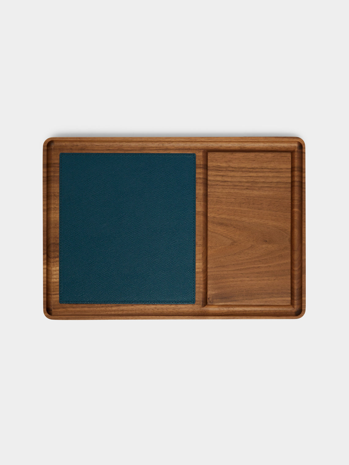 Giobagnara - Next Wood and Leather Wireless Charging Station - Brown - ABASK