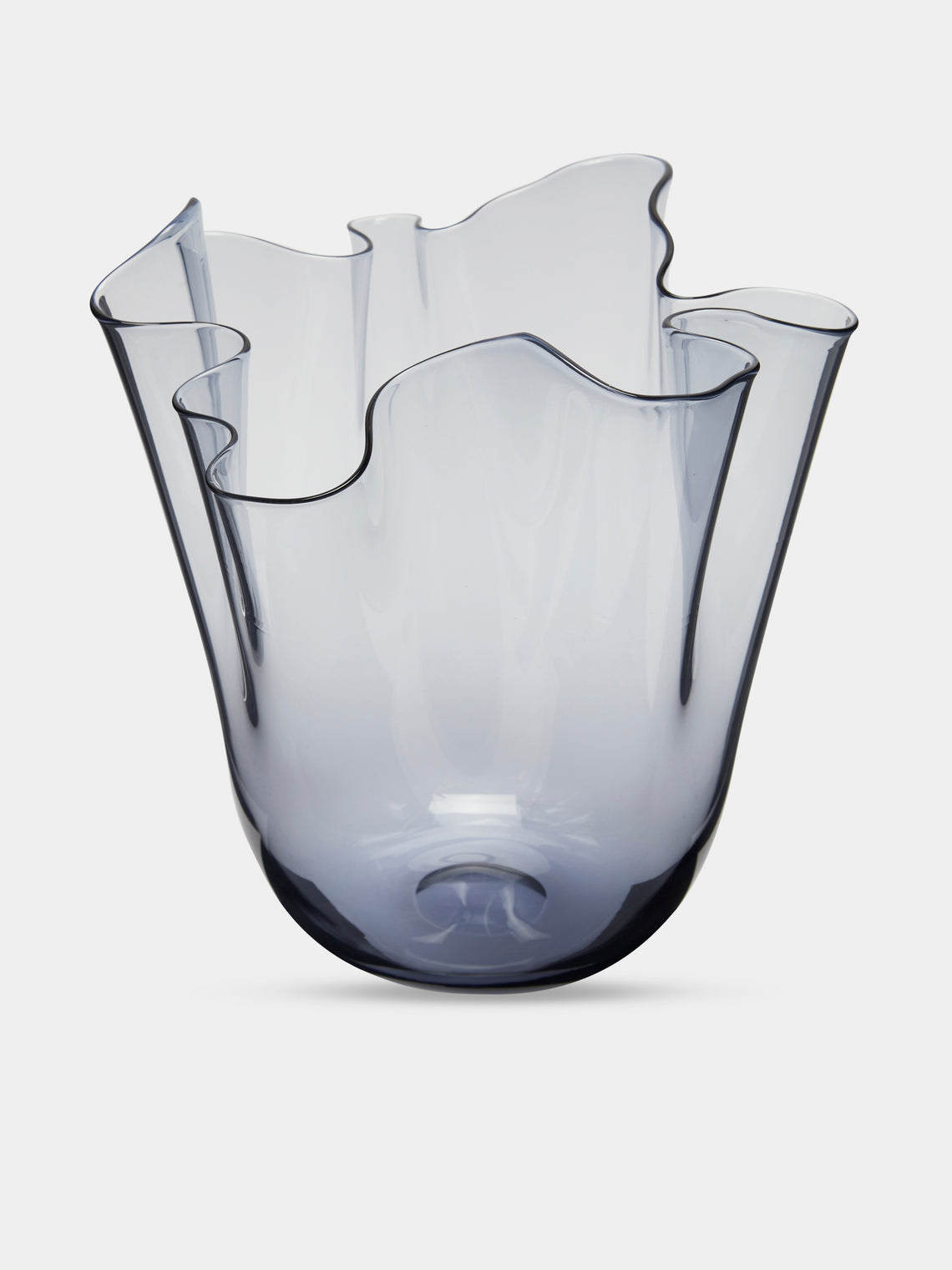 Venini - Fazzoletto Hand-Blown Murano Glass Large Vase -  - ABASK