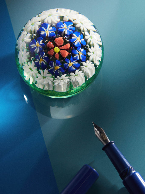 Antique and Vintage - 1970s Millefiori Murano Glass Paperweight - Multiple - ABASK