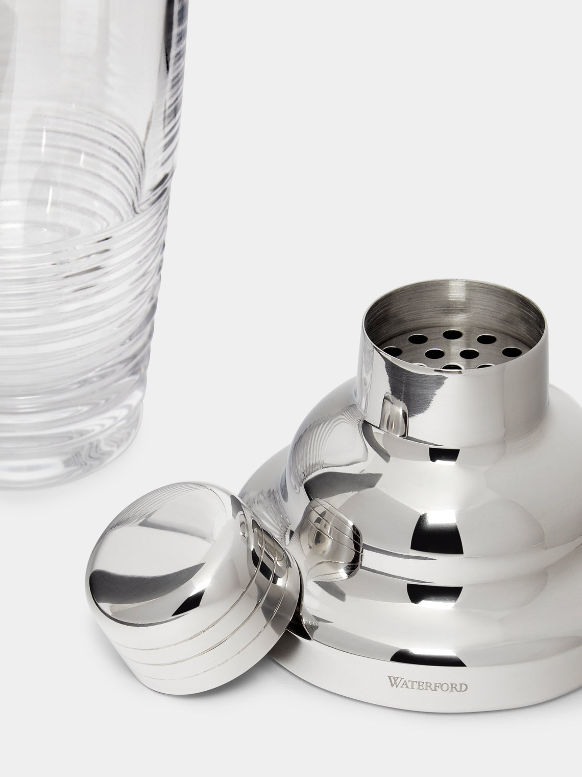 Waterford - Circon Hand-Blown Crystal Cocktail Shaker - Clear - ABASK