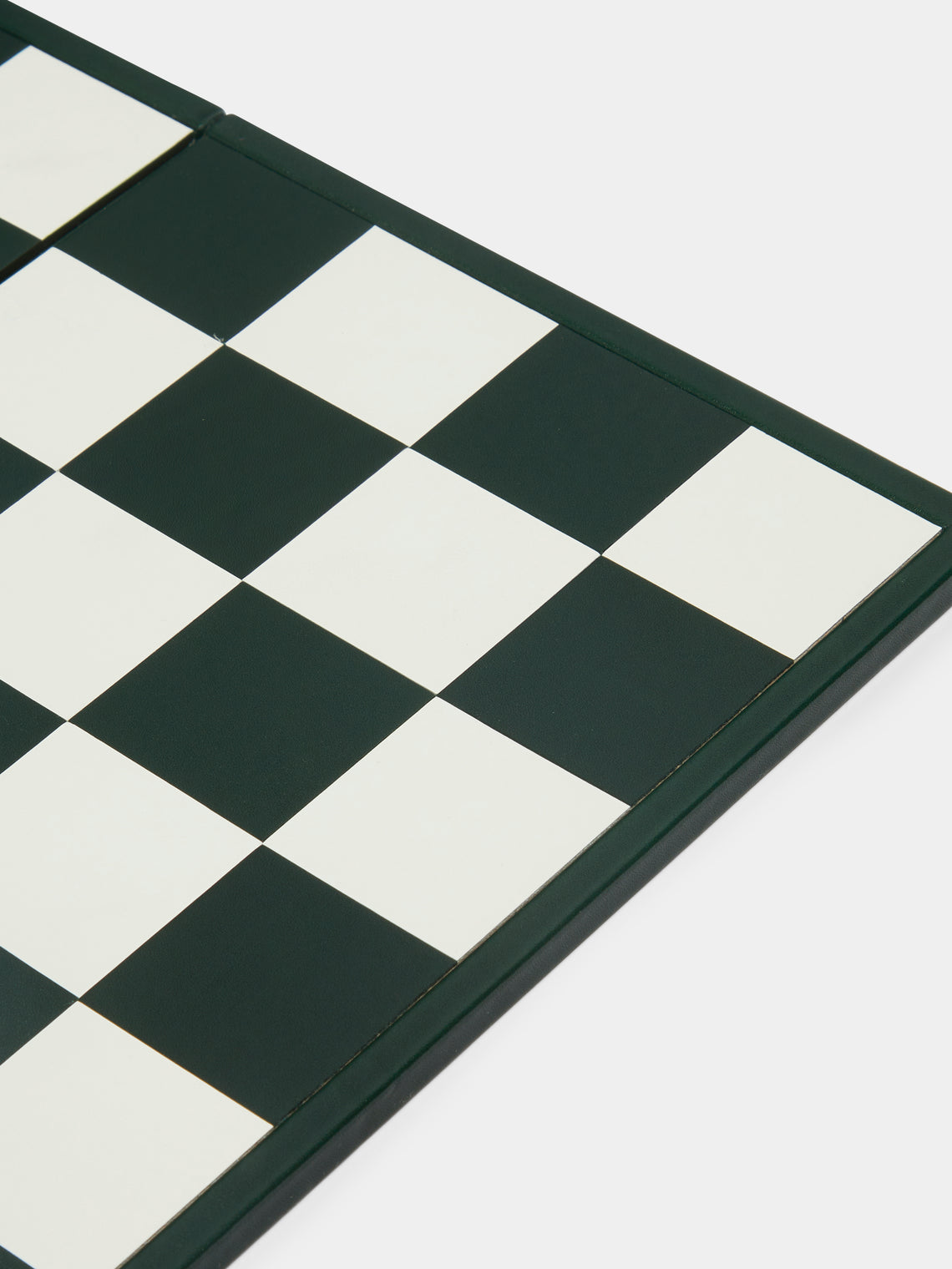 Asprey - Hanover Saddle Hide Chess Set -  - ABASK