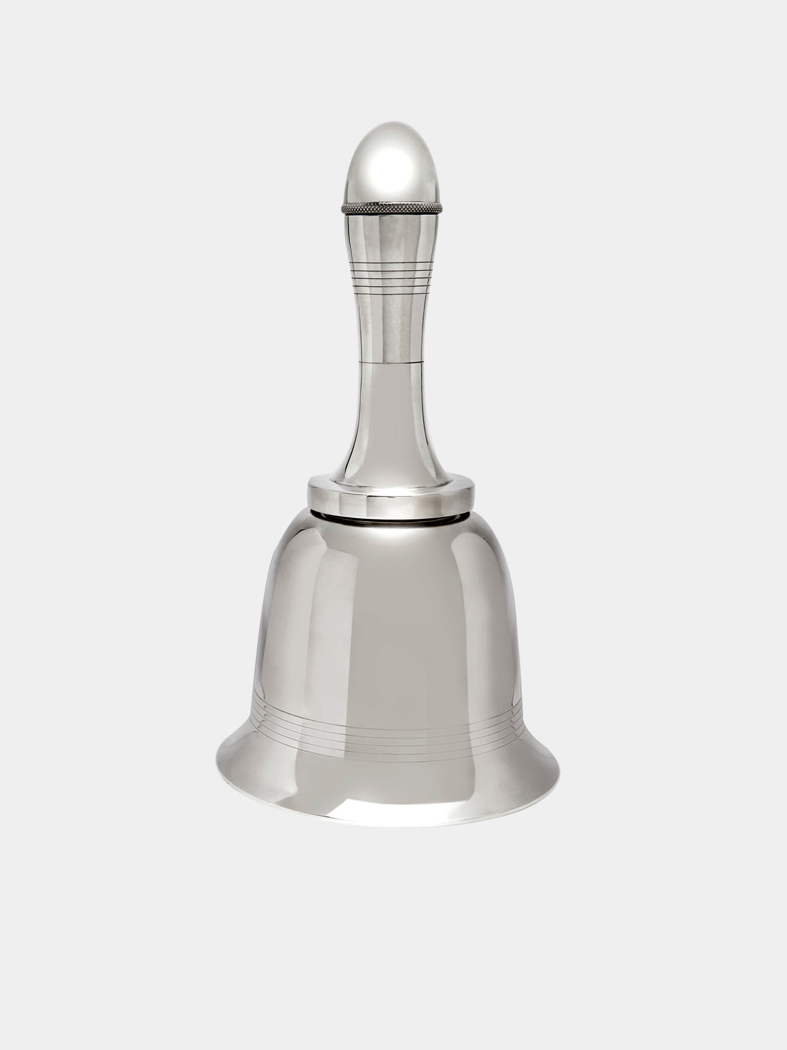 Antique and Vintage - 1930s Hukin & Heath Silver-Plated Bell Cocktail Shaker - Silver - ABASK - 