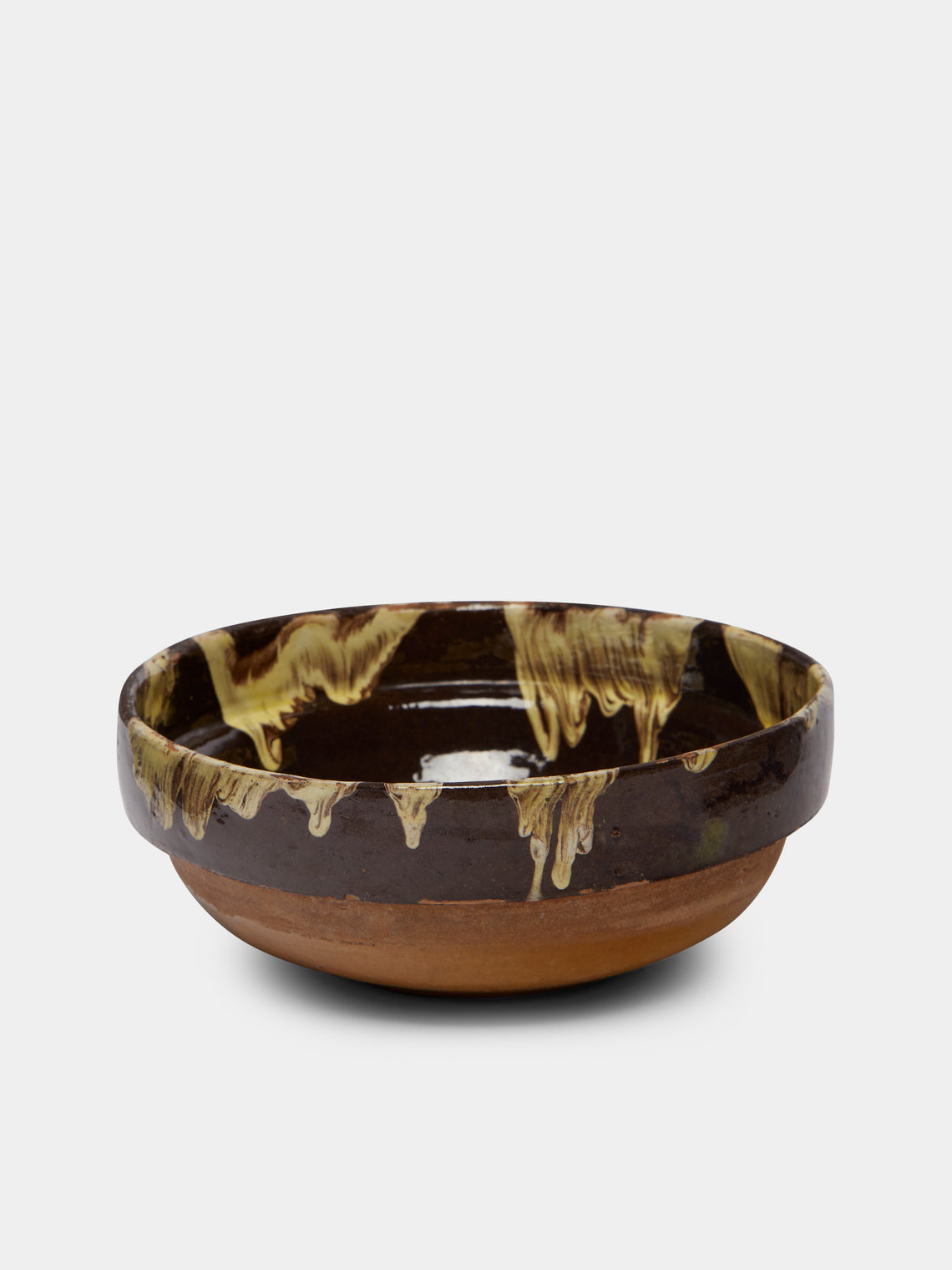 Antique and Vintage - 1950-1970 Romanian Bowl - Black - ABASK - 