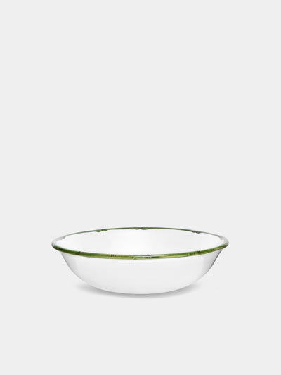 Z.d.G - Ramatuelle Bamboo Hand-Painted Ceramic Small Bowls (Set of 2) -  - ABASK - 