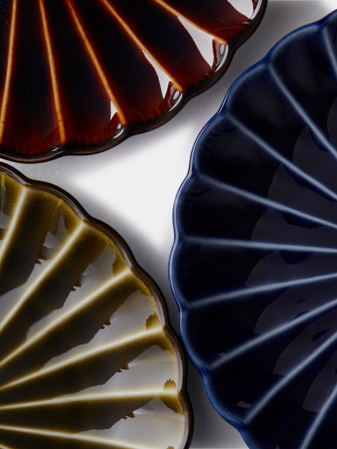 Kaneko Kohyo - Giyaman Urushi Ceramic Saucers (Set of 4) -  - ABASK
