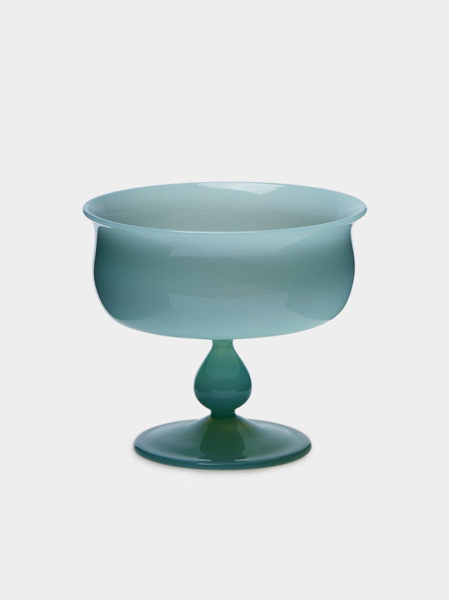 Yali Glass - Hand-Blown Murano Glass Ice Cream Sundae Serving Bowl -  - ABASK - 