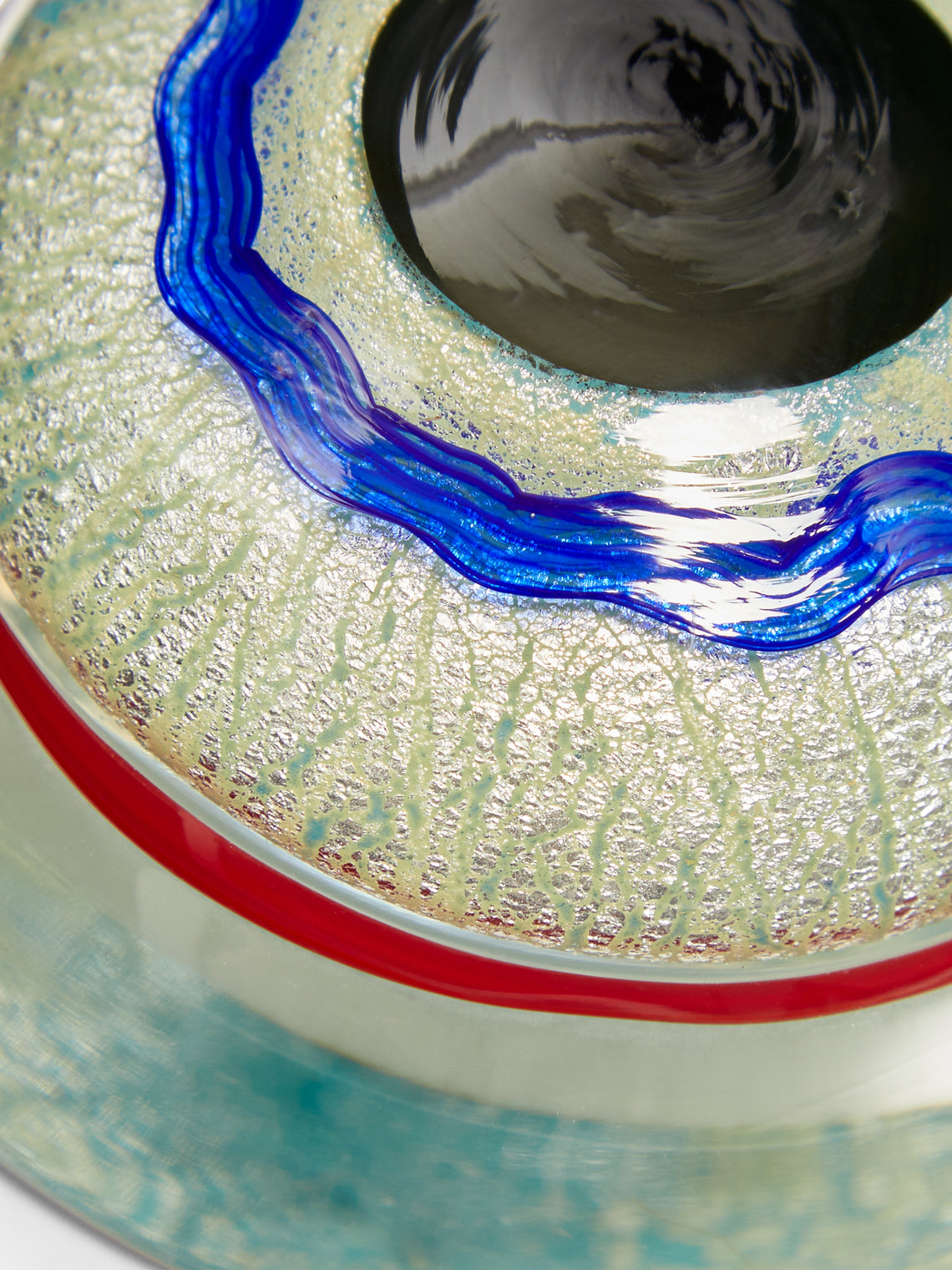 Striulli Vetri D'Arte - Occhio Hand-Blown Murano Glass Paperweight -  - ABASK