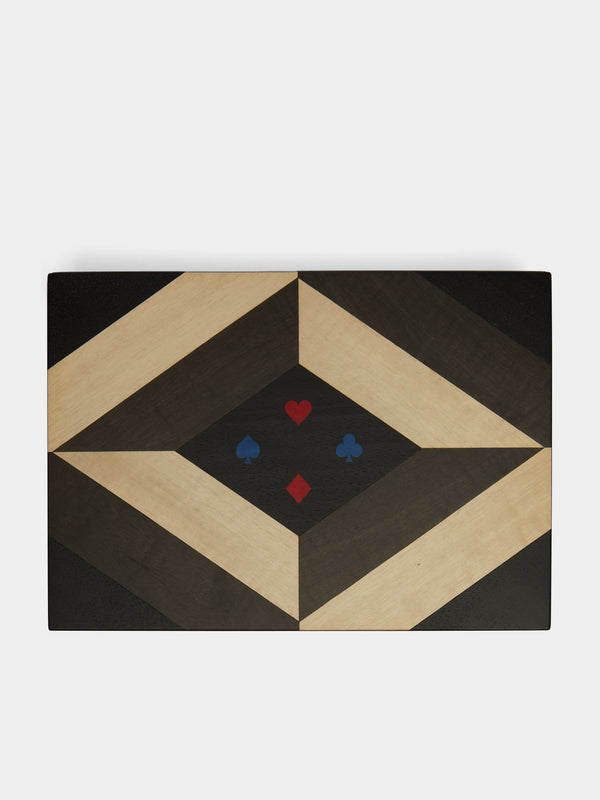 Linley - Marquetry Wood Playing Cards Set -  - ABASK - 