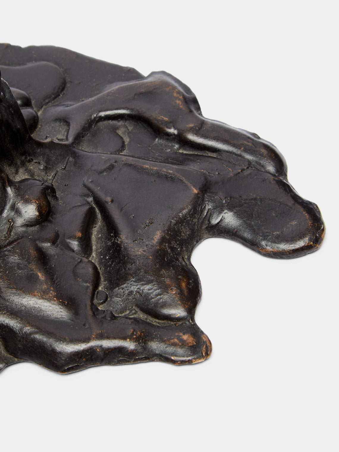 Osanna Visconti - Melted Hand-Cast Bronze Candle Holder -  - ABASK