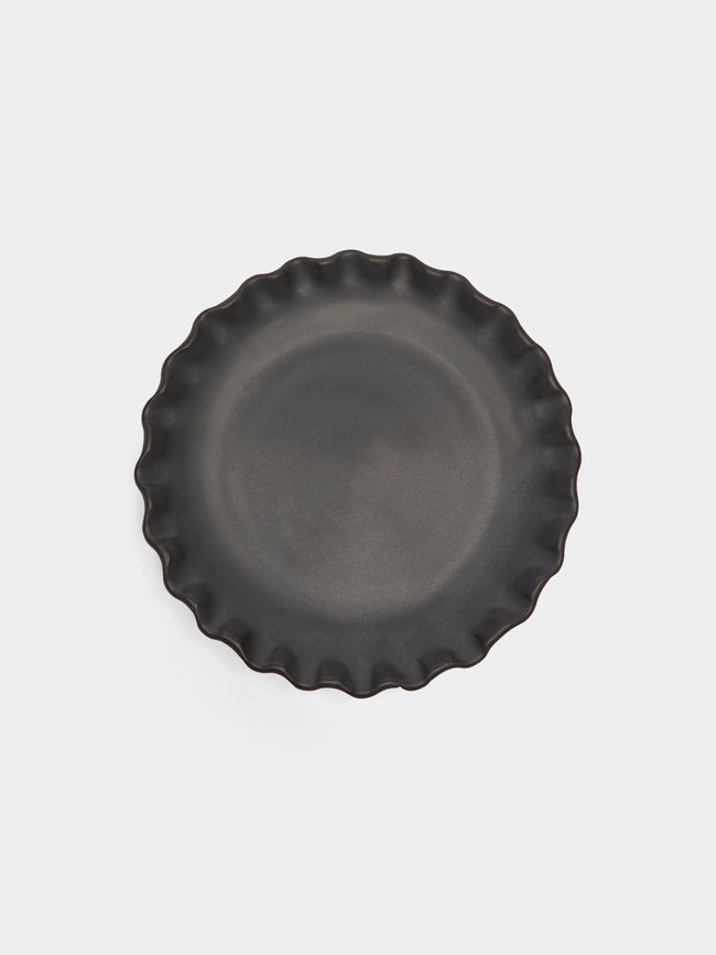 Perla Valtierra - Hand-Glazed Ceramic Dessert Plates (Set of 4) -  - ABASK - 