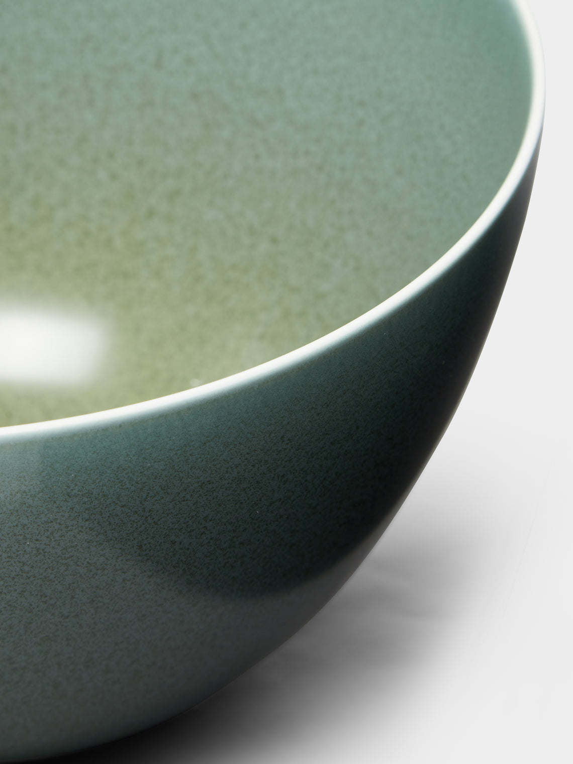 Jaune de Chrome - Todra Porcelain Large Salad Bowl -  - ABASK